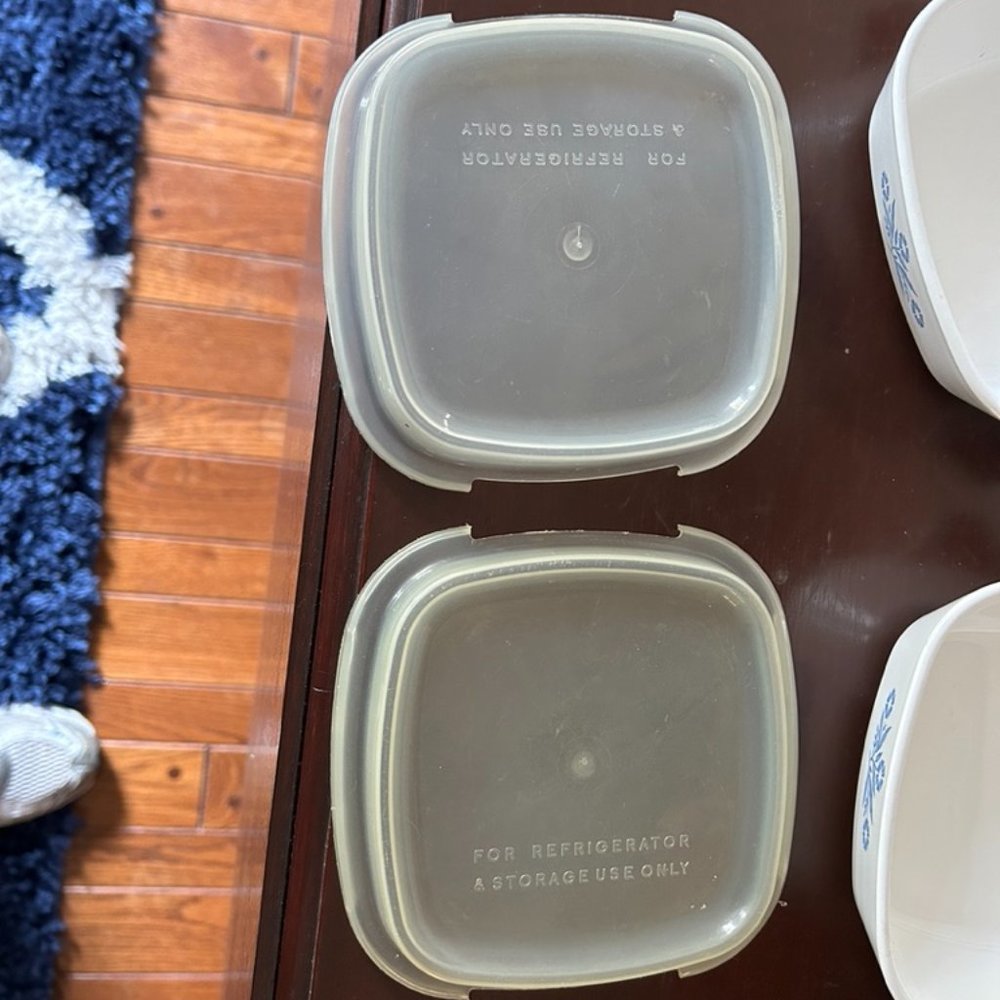 Two VTG Corning Ware Petite P-41 Individual Mini Casserole Dishes With Covers - Picture 6 of 10